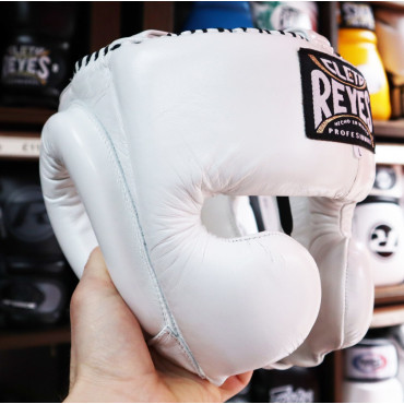 Boxerská helma Cleto Reyes - bílá