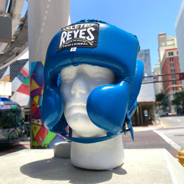 Boxing headgear Cleto Reyes - blue