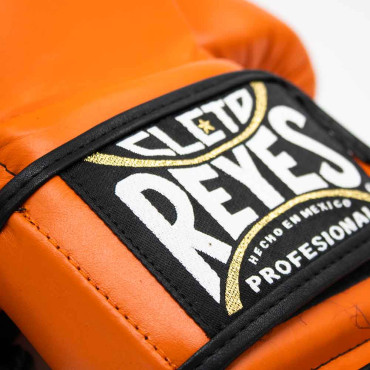 Boxerské rukavice Cleto Reyes Hook and Loop - oranžové