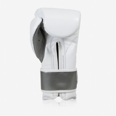 Boxing gloves Cleto Reyes Hook and Loop - white / silver