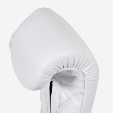Boxing gloves Cleto Reyes Hook and Loop - white / silver
