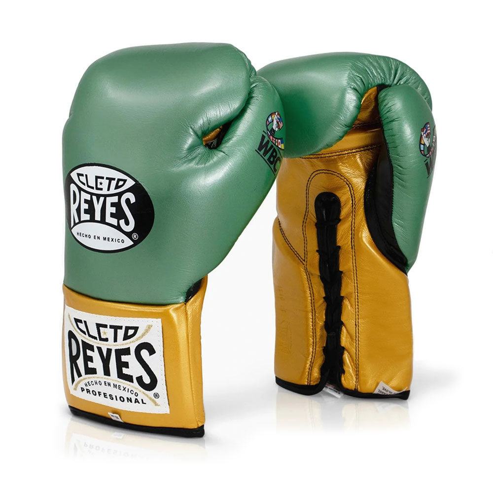 Zápasové rukavice Cleto Reyes WBC - zelené / zlaté