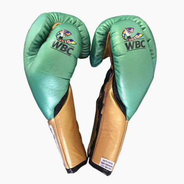 Zápasové rukavice Cleto Reyes WBC - zelené / zlaté