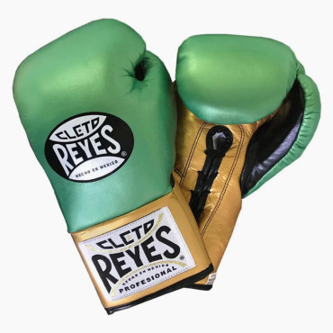 Zápasové rukavice Cleto Reyes WBC - zelené / zlaté