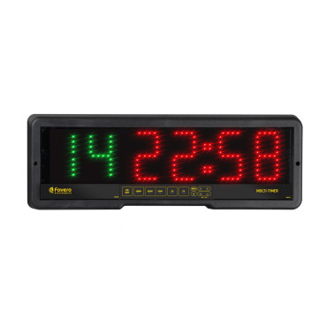 Nástěnný časovač do tělocvičny Favero MULTI TIMER