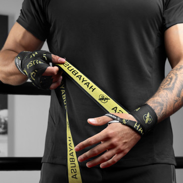 Hand wraps Hayabusa Deluxe - black / gold