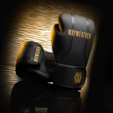 Boxing gloves Hayabusa Mayweather - black / gold