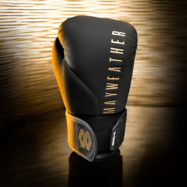 Boxerské rukavice Hayabusa Mayweather Champ - černá / zlatá