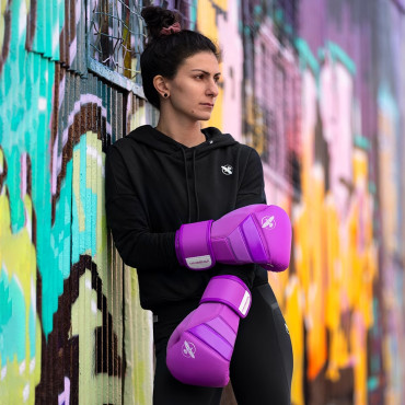 Boxing gloves Hayabusa T3 - neon purple