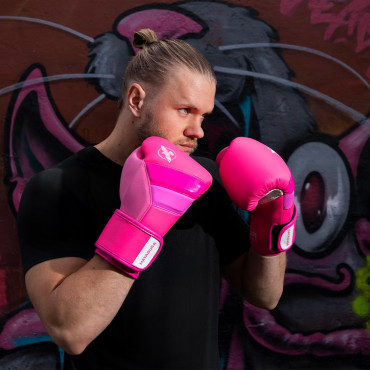 Boxing gloves Hayabusa T3 - neon pink