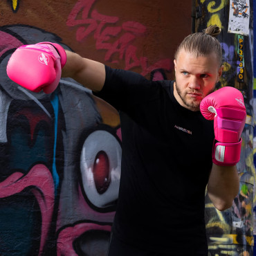 Boxing gloves Hayabusa T3 - neon pink