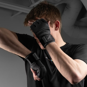 Deluxe Quick Gel Hand Wraps Hayabusa - black