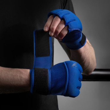 Deluxe Quick Gel Hand Wraps Hayabusa - blue