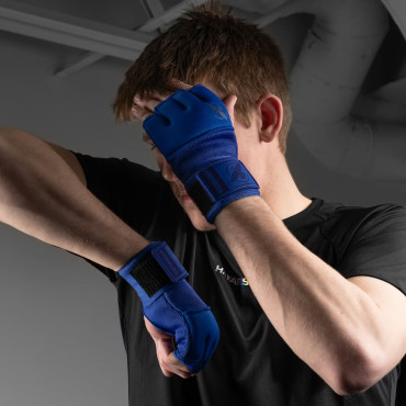 Deluxe Quick Gel Hand Wraps Hayabusa - blue