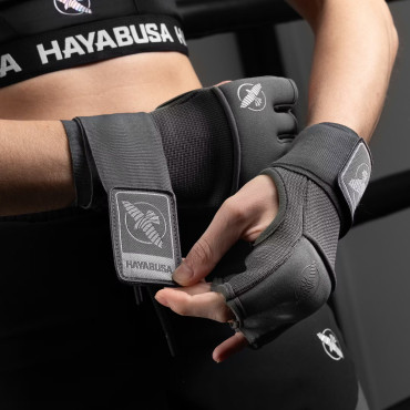 Deluxe Quick Gel Hand Wraps Hayabusa - grey