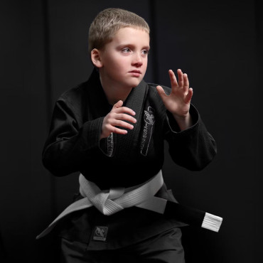 Kids BJJ kimono Hayabusa Essential - black