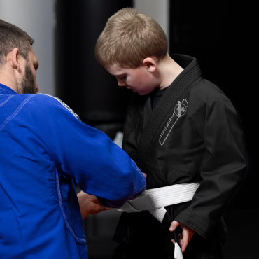 Kids BJJ kimono Hayabusa Essential - black