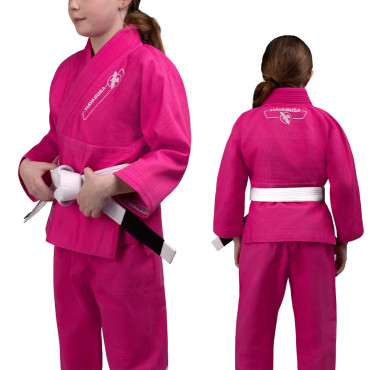 Dětské BJJ kimono Hayabusa Essential - růžové