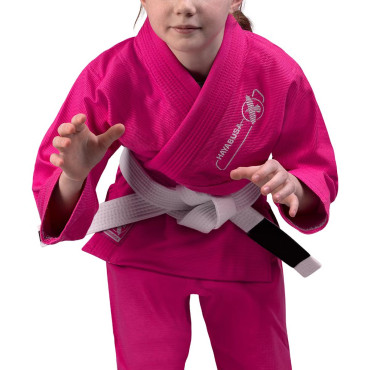 Dětské BJJ kimono Hayabusa Essential - růžové