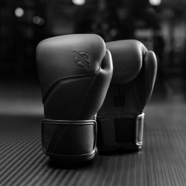 Boxerské rukavice Hayabusa E1 Leather - černé