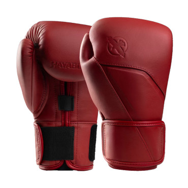 Boxerské rukavice Hayabusa E1 Leather - červené