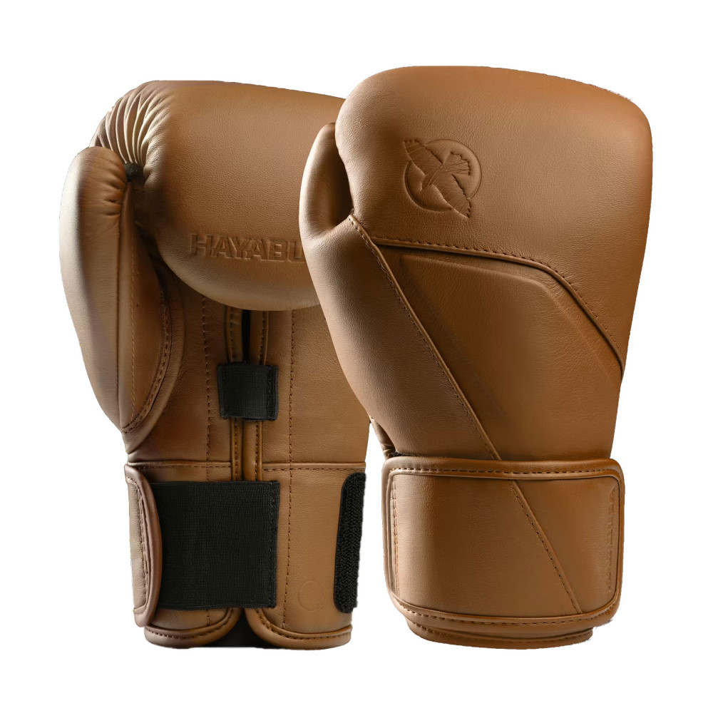 Boxerské rukavice Hayabusa E1 Leather - hnědé Boxerské rukavice Hayabusa E1 Leather - hnědé