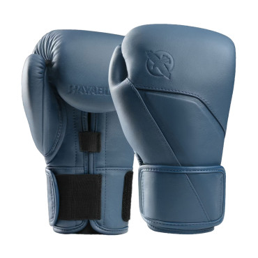 Boxerské rukavice Hayabusa E1 Leather - modré