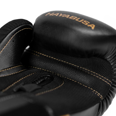 Boxing gloves Hayabusa E1 - black / gold