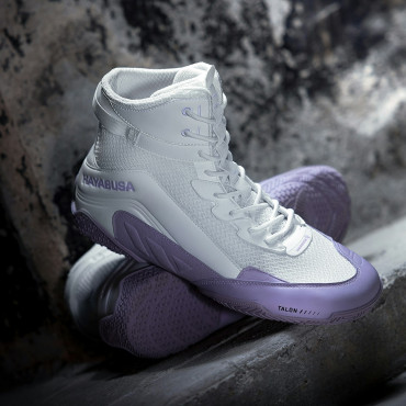 Boxing shoes Hayabusa Talon - white / purple