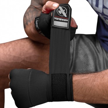 Quick Gel Hand Wraps Hayabusa - black
