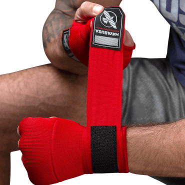 Quick Gel Hand Wraps Hayabusa - red