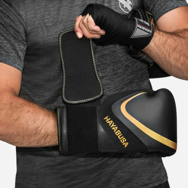 Boxing gloves Hayabusa H5 - black / gold