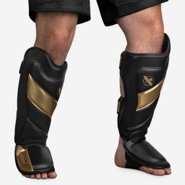 Shin guards Hayabusa T3 Striking - gold / black