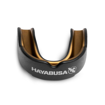 Mouthguard Hayabusa Combat - black / gold