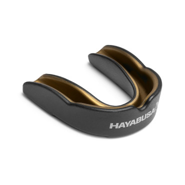 Mouthguard Hayabusa Combat - black / gold