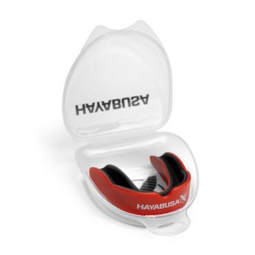 Mouthguard Hayabusa Combat - red
