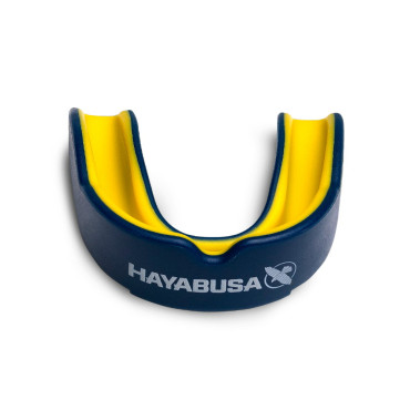 Chránič zubů Hayabusa Combat - modrá / zlutá