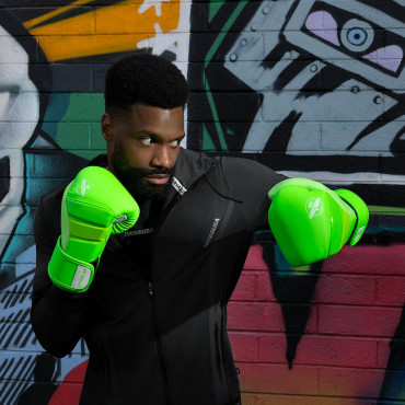 Boxerské rukavice Hayabusa T3 - neon zelené