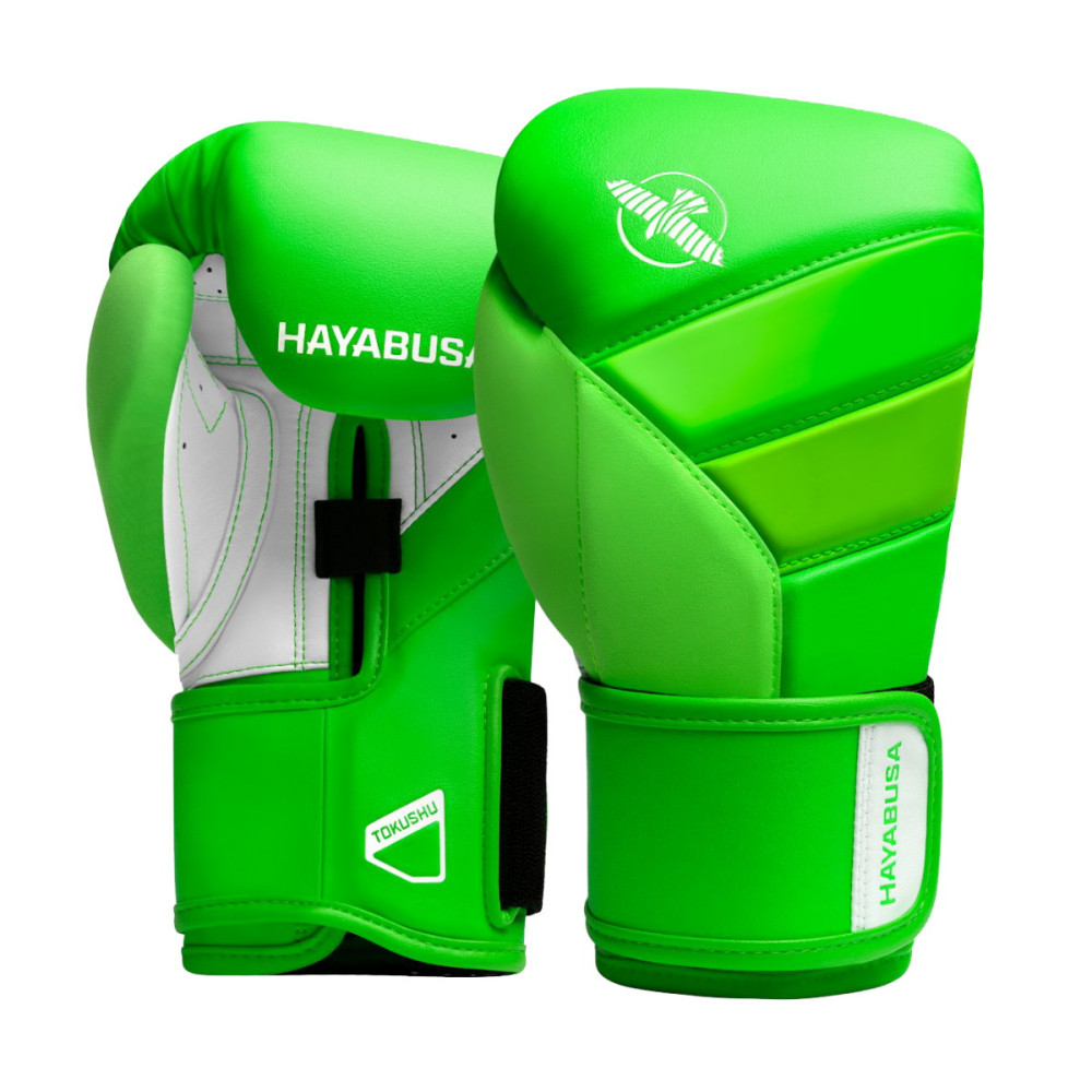 Boxerské rukavice Hayabusa T3 - neon zelené