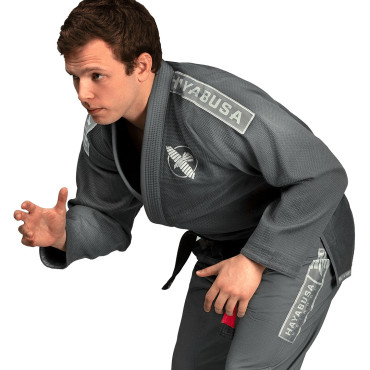 BJJ kimono Hayabusa Lightweight - šedé
