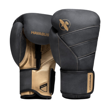 Boxing Gloves Hayabusa T3 LX - Obsidian / Gold