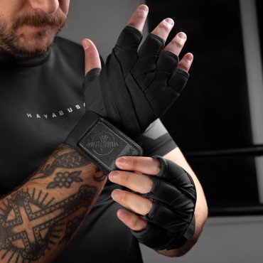 Bandaže s chráničem kloubů Hayabusa – černé
