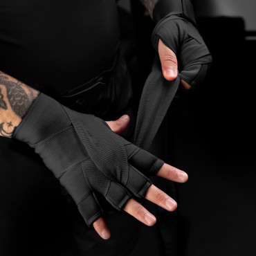 Bandaže s chráničem kloubů Hayabusa – černé