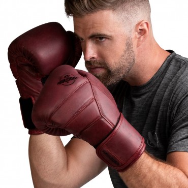 Boxerské rukavice Hayabusa T3 LX - Crimson