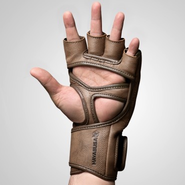 Hayabusa T3 LX 4oz MMA Gloves - brown