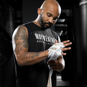 Bandáže Hayabusa Mayweather - bílé