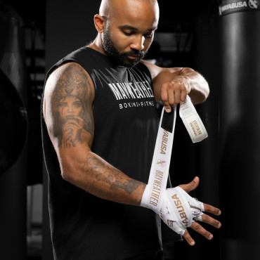 Bandáže Hayabusa Mayweather - bílé