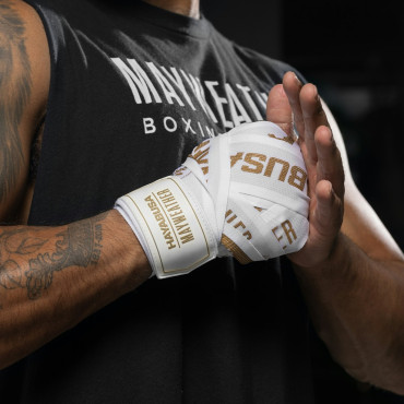 Bandáže Hayabusa Mayweather - bílé