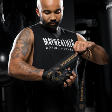 Hand wraps Hayabusa Mayweather - black / gold