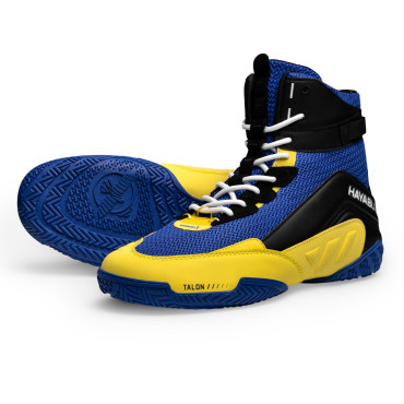 Boxing shoes Hayabusa Talon - blue / yellow